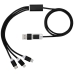 Kabel do ładowania 3 w 1 z podwójnym wejściem Versatile