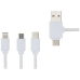 Pure kabel do ładowania 5-w-1 z dodatkiem antybakteryjnym
