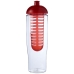 Bidon H2O Tempo® o pojemności 700 ml z wypukłym wieczkiem z
możliwością przyrządzania wody smakowej
