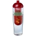 Bidon H2O Tempo® o pojemności 700 ml z wypukłym wieczkiem z
możliwością przyrządzania wody smakowej