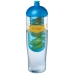 Bidon H2O Tempo® o pojemności 700 ml z wypukłym wieczkiem z
możliwością przyrządzania wody smakowej