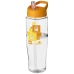 Bidon H2O Tempo® o pojemności 700 ml z wieczkiem z słomką