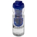 Bidon H2O Base® z wieczkiem na zacisk o pojemności 650 ml z
możliwością przyrządzania wody smakowej