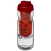 Bidon H2O Base® z wieczkiem na zacisk o pojemności 650 ml z
możliwością przyrządzania wody smakowej