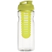 Bidon H2O Base® z wieczkiem na zacisk o pojemności 650 ml z
możliwością przyrządzania wody smakowej