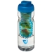 Bidon H2O Base® z wieczkiem na zacisk o pojemności 650 ml z
możliwością przyrządzania wody smakowej