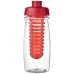 Bidon H2O Pulse® o pojemności 600 ml z wieczkiem zaciskowym zmożliwością przyrządzania wody smakowej