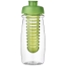 Bidon H2O Pulse® o pojemności 600 ml z wieczkiem zaciskowym zmożliwością przyrządzania wody smakowej
