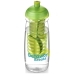 Bidon H2O Pulse® o pojemności 600 ml z wypukłym wieczkiem z możliwościąprzyrządzania wody smakowej