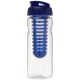 Bidon Base Tritan™ o pojemności 650 ml z wieczkiem zaciskowym
z możliwością przyrządzania wody smakowej
