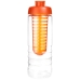 Bidon H2O Treble z o pojemności 750 ml z otwieranym wieczkiem i zaparzaczem