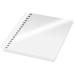 Notatnik Desk-Mate® w formacie A6 z okładką wykonaną z syntetycznego materiału.