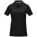 Damska organiczna koszulka polo Graphite z certyfikatem GOTS