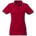 Damskie polo Fairfield z krótkim rękawem z lamówką