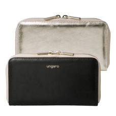 Portmonetka Ungaro Sienna Black - Gold, kolor czarny    				                