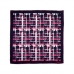 Jedwabny szal Ungaro Tweed Dark Blue  kolor morski