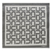 Apaszka Ungaro  ”Monogramma Mini Grey/white”  kolor szary