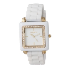 Zegarek Ungaro Preziosa White, kolor biały    				                