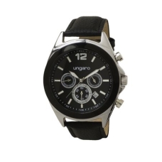 Zegarek z chronografem Ungaro Gregorio Chrono, kolor czarny    				                