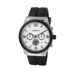 Zegarek z chronografem Ungaro Avo Chrono, kolor czarny    				                