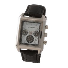Zegarek z chronografem Ungaro Tommaso White, kolor biały    				                