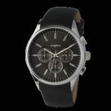 Zegarek z chronografem Ungaro Gio Black, kolor czarny    				                