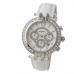 Zegarek z chronografem Ungaro Alba White, kolor biały    				                