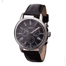 Zegarek z chronografem Ungaro Luca Black, kolor czarny    				                