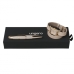 Zestaw Ungaro  zegarek i długopis seria Sienna Nude&Gold, kolor czarny    				                