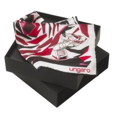 Zestaw Ungaro pendrive Fiorita + apaszka Fiorita, kolor wielokolorowy    				                