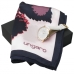 Zestaw Ungaro apaszka Alba + zegarek Tweed Light, kolor czarny    				                