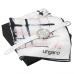 Zestaw Ungaro apaszka Tweed White + zegarek Alba White, kolor czarny    				                